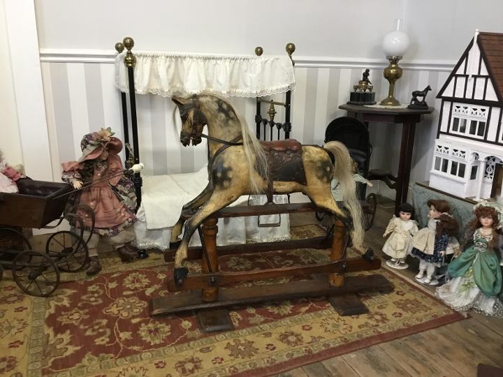 silver cross rocking horse